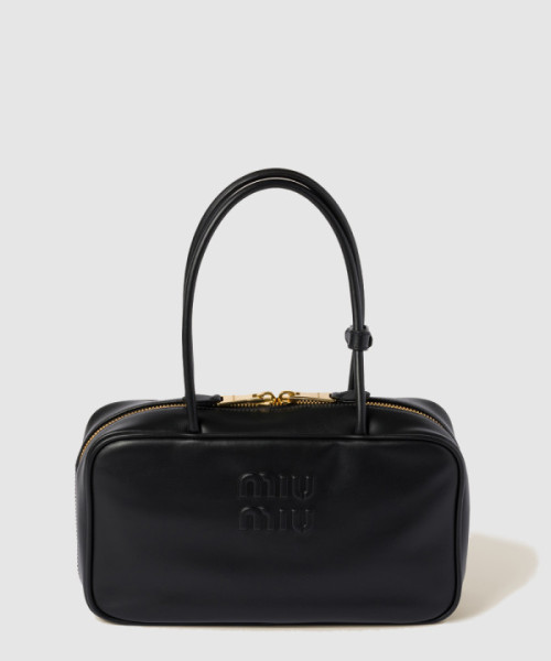 보 가죽 탑 핸들백 5BB172