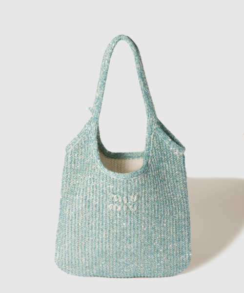 아이비 스팽글 메쉬백 5BG231