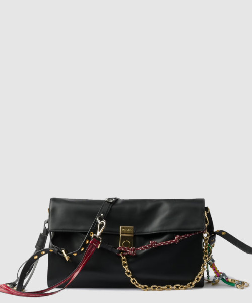 소프트 사운드 가죽 숄더백 1BD379