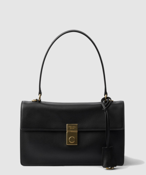 소프트 사운드 미디엄 가죽 숄더백 1BN023