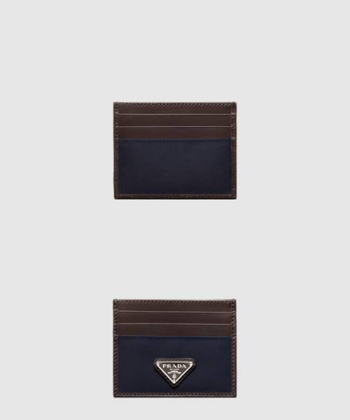 리나일론 및 가죽 카드 지갑 2MC025