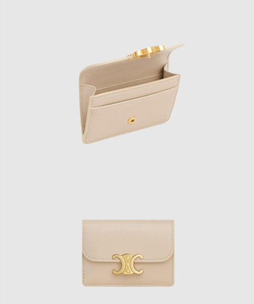 트리옹프 플랩 카드 지갑 샤이니  10I583