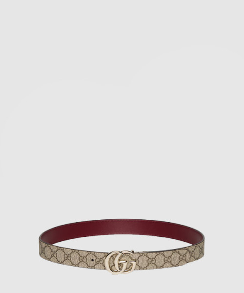 더블 G 리버서블 와이드 벨트 ‎659417