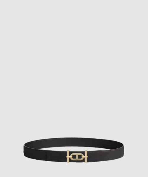 Ancre 벨트 버클 리버서블 가죽 스트랩