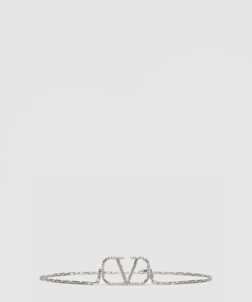 브이로그 로고 체인 벨트